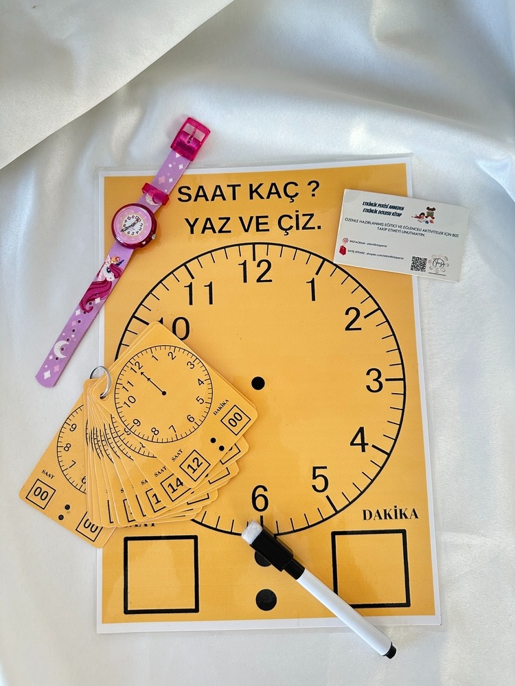  Saatleri Öğreniyorum