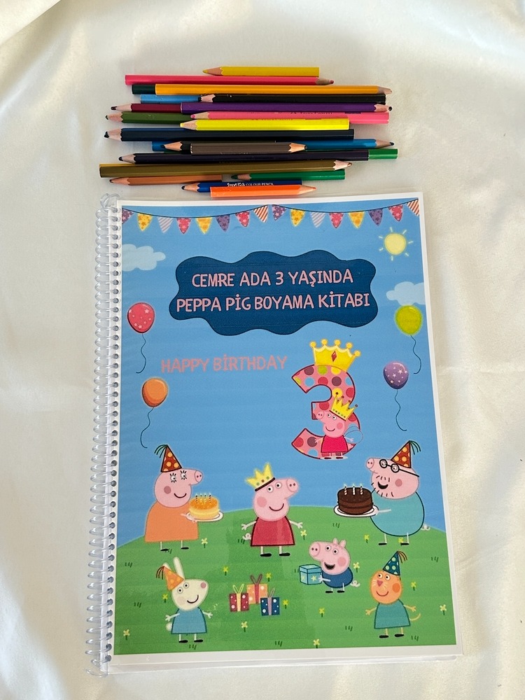 Çizgi Film Karakterli Boyama A4