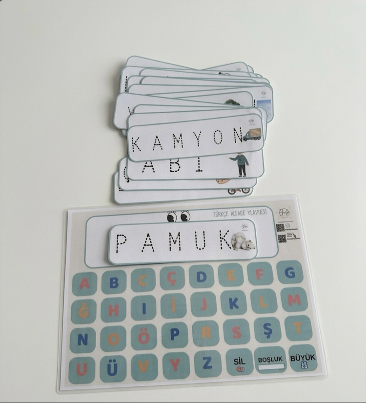 Cırt Cırtlı Yazı Tablosu 2