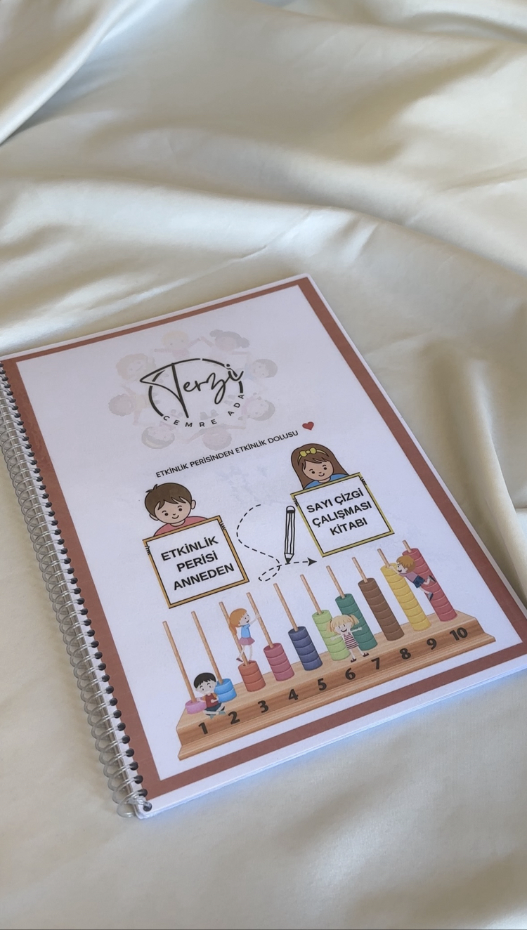 Laminasyon Kaplamalı Sayı Çizgi Çalışması